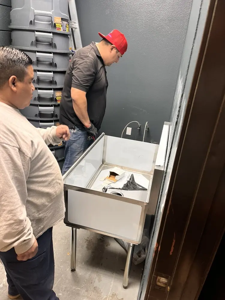 Commercial plumbing and sink installation in Clinton Heights